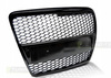 Frontgitter AUDI A6 C6 RS-TYPE 04-08 BLAC