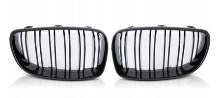 Nyregrill sort glans til BMW E87 E81 E82 07-11
