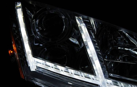 Audi Tt lygter 06-10 8j Chrome Led Drl Dts Xenon