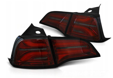 LED-baglygter led smoke rød TESLA MODEL 3 Y