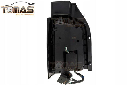 LED-baglygter VW T5 Transporter sort 03-15