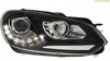 VW Golf VI BLACK DAYLIGHT forlygter