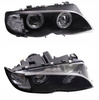 Forlygter BMW E46 RINGI BLACK Seda forlygter