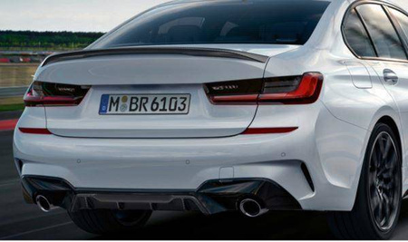 BMW 19- BAGAGERUM ABS LOOK CARBON SPOILER
