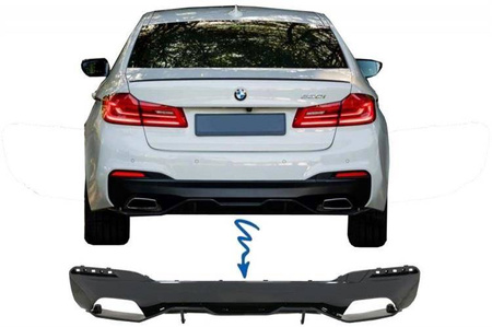 DIFFUSER BMW G30/G31 SEDAN/TOURING 17- PIANOSORT