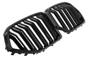 NYREGRILL BMW X6 G06 DOBBELT BLANKT LOOK X6M