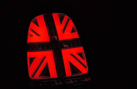 Led baglygter rød smoke seq passer til Mini Cooper F55 F56 F57 14-17 6-polet