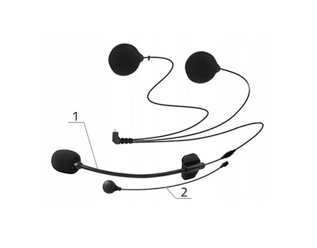 FreedConn KY-PRO intercom til motorcykel sort