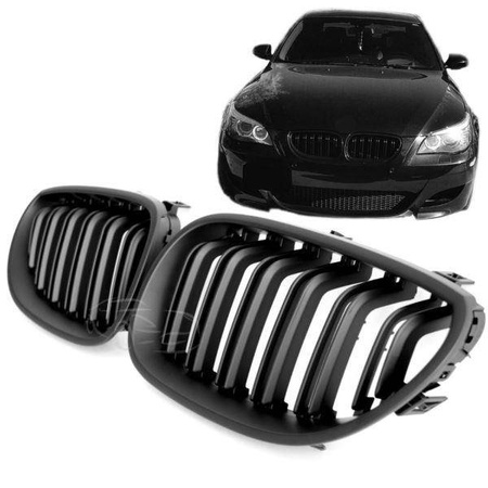 GRILL (NYRE) BMW E60 E61 03-10 LOOK M5 SORT MAT