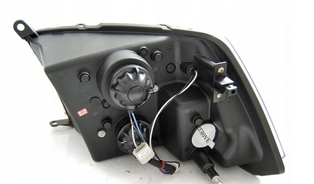Tube Light Chrome forlygter til Dodge Ram 09-18