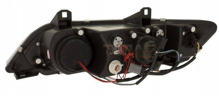 Forlygter BMW Z3 sorte ringe