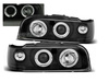 Forlygte lamper Volvo 850 92-96 ringi sort