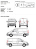 Tagplatformstøvle Toyota Proace L1H1 13-16