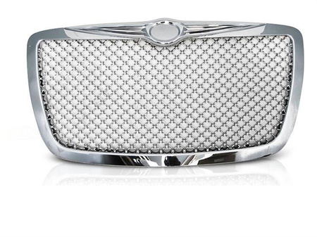Bentley Style Chrome Grill Passer til Chrysler 300 C 04-