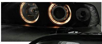 Forlygter BMW E39 SORT RINGI