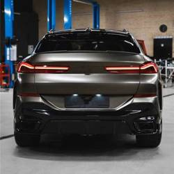 SPOILER BMW X6 G06 ABS BAGAGERUM MAT SORT