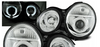 Forlygter mercedes w210 95-99 e-klasse ring krom