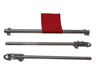 Stiv bugsering til 2000 kg 2T 180CM biltrækning