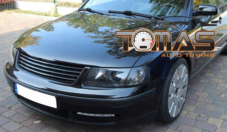 Forlygter Vw Passat B5 96-00 DEPO sorte linser