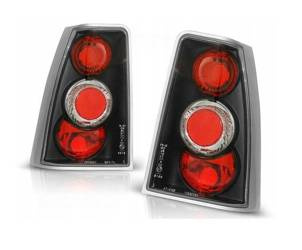 Baglygter Ny Opel Kadett E 84-91 Sort Design