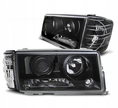 Lygteglas Mercedes W201/190 1982-1993 sort
