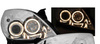 Forlygter Opel Vectra C FL CHROM RINGI