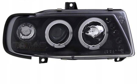 Forlygter Seat Ibiza Cordoba 6K SORT RING