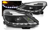 Forlygter Opel Corsa d 06-11 sort led