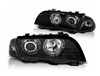 Forlygter BMW E46 Angel Eyes LED B