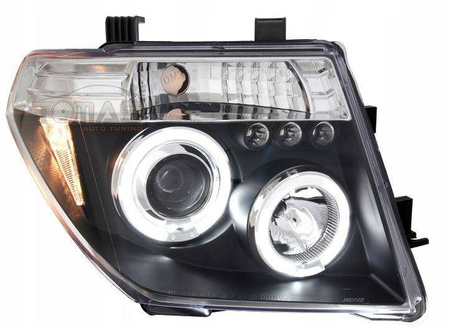 Forlygter Nissan Navara III CHROM RINGI