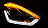 Suzuki Swift 6 VI 17- rør krom led dts lygter
