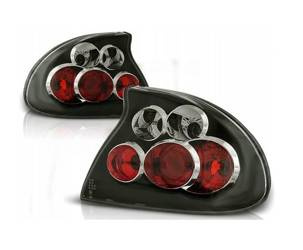 Baglygter Opel Tigra 94-00 Sort Lexus Look