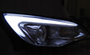 Forlygter Opel Astra J 10-15 Rørlys Krom