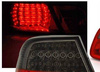 LED-lamper bmw 3 e46 03-06 coupe rød smoke led
