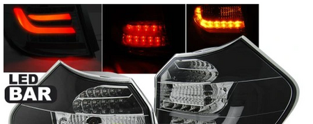 LED-LYS BMW E87/E81 07-11 SORT LED-BAR