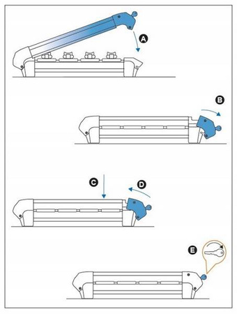 Skistativholder Skistativ 6