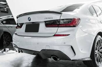 CAP SPOILER til BMW G20 19- SEDAN SORT