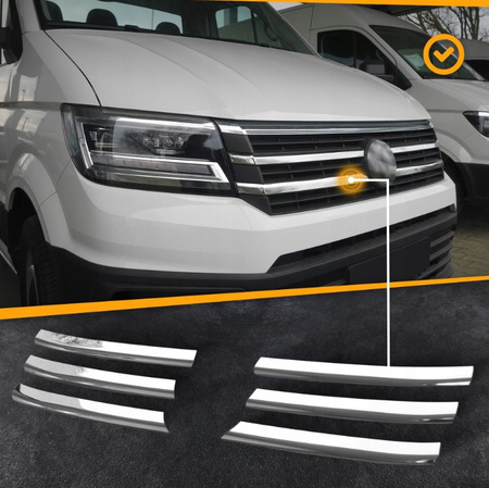 Frontgitter gitterlister til VW MULTIVAN V T5 2003-2009