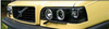 Forlygte lamper Volvo 850 92-96 ringi sort