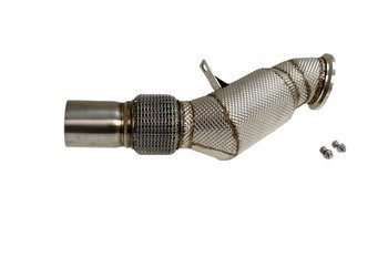 Downpipe BMW B48 F30 340i F32 440i + KAT varmeskjold