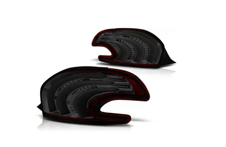PEUGEOT 208 12-15 RØD SMOKE LED BAR LYS