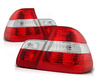 BMW E46 CLEAR RED baglygter