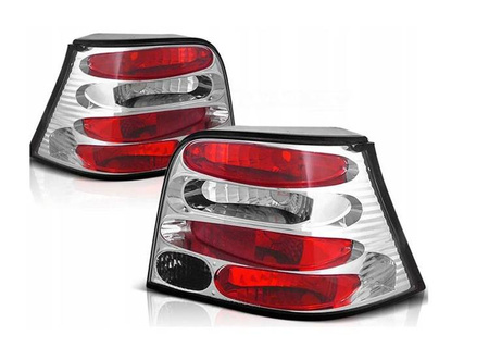 Baglygter Ny Vw Golf Iv 4 97-03 Chrome Design