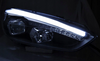 Ford Focus Mk3 15- Sort Drl Led-forlygter