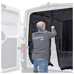 Bagluge dør myggenet mesh MERCEDES SPRINTER W906 VW CRAFTER