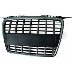 GRILL AUDI A3 8P 05-08 LOOK S3 SORT KROM