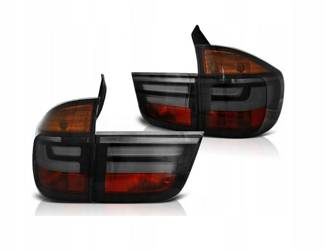 Bmw X5 E70 07-10 røgfarvede led lci look-lygter