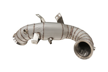 Nedløbsrør Mercedes Benz A45 A45S 19+ M139 W177 + varmeskjold