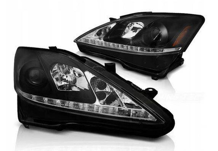 Forlygter forlygter Lexus IS 06-13 DRL SORT