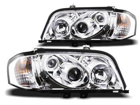 Lygter Mercedes W202 C-Klasse 93-00 krom linse
